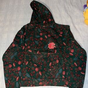 EE Eric Emanuel AOP Hoodie Green Floral FW22 (Small)